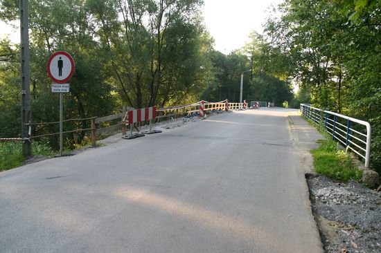Uwaga!! Zamknięcie mostu na ul. Piłsudskiego w Łodygowicach